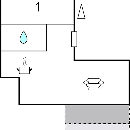 One-bedroom In Apartman Makarska